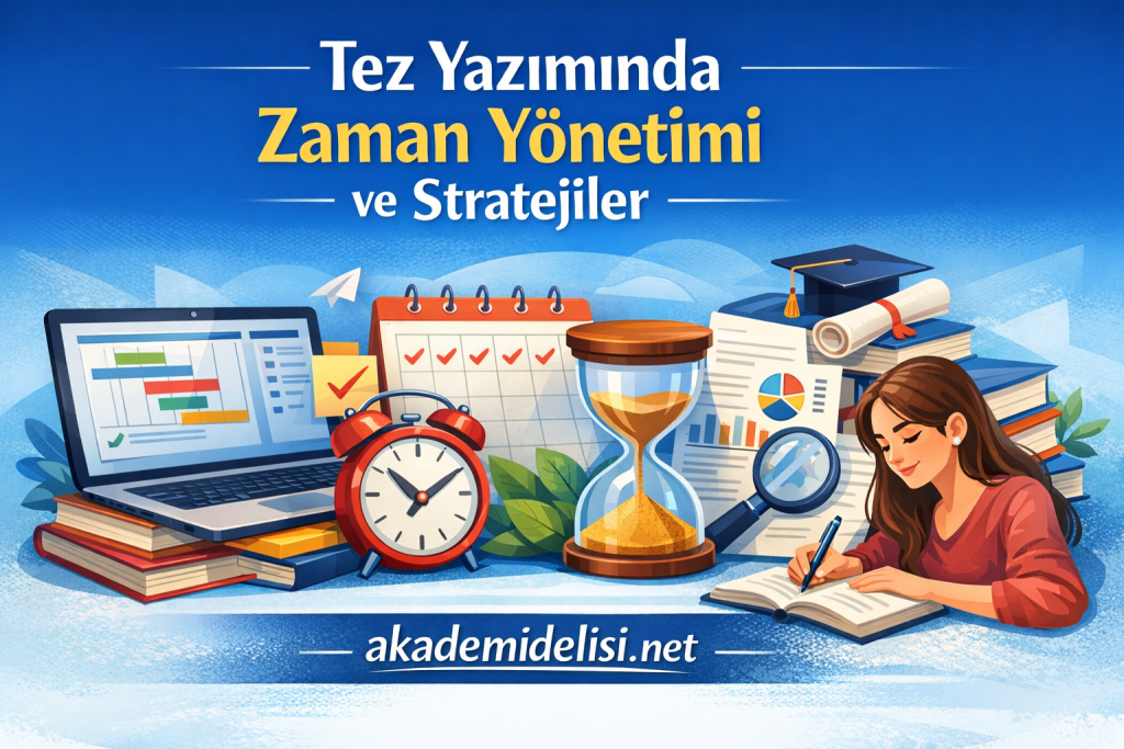 Tez Yazımında Zaman Yönetimi ve Stratejiler - Akademi Delisi (Tez Yaptırma)
